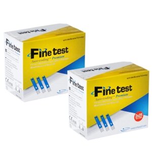 Тест-полоски для измерения уровня глюкозы в крови Finetest Файнтест Auto-coding Premium, 400 шт