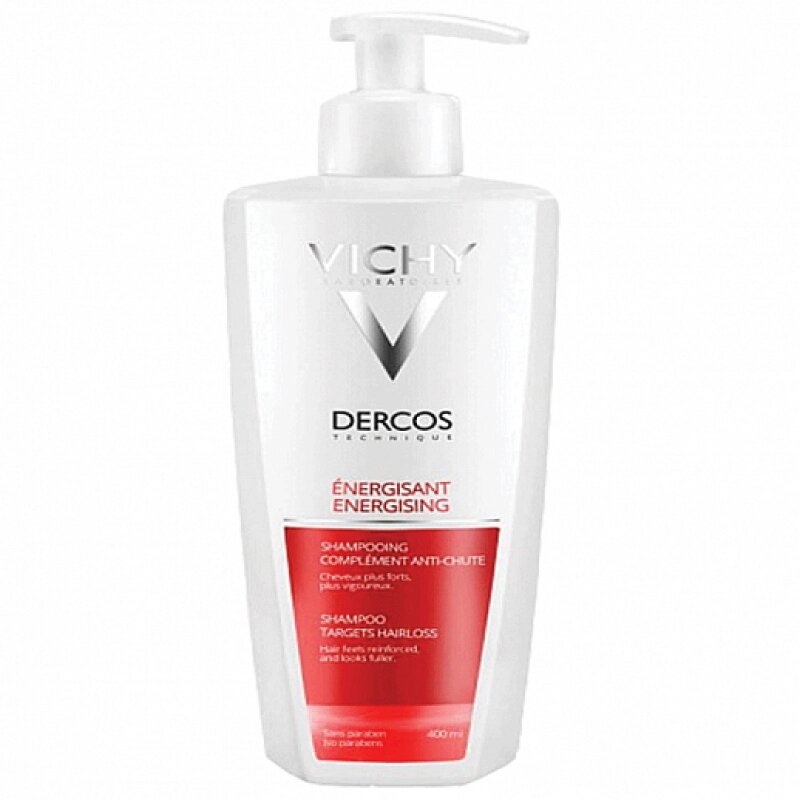 Тонизирующий шампунь Vichy Виши Dercos Energy+ для борьбы с выпадением волос, 400 мл от компании Скажи здоровью ДА! - фото 1