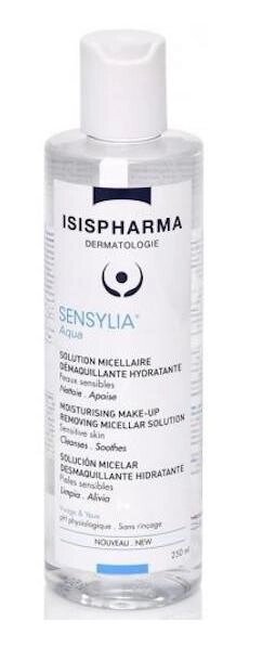 Увлажняющая мицеллярная вода для снятия макияжа ISISPHARMA/Исисфарма Sensylia Aqua для чувствительной и обезвоженной от компании Скажи здоровью ДА! - фото 1