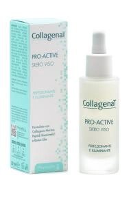 Увлажняющая сыворотка для лица CollagenaT Pro-Active Face Serum с эффектом лифтинга с морским коллагеном, гиалуроновой