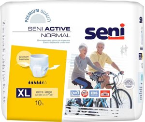 Впитывающие трусы для взрослых Seni Active Extra Large, 10 шт