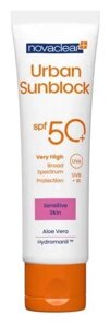 Защитный крем NovaClear Urban Sunblock для чувствительной кожи SPF 50+40 мл