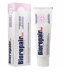 Зубная паста BioRepair Plus/Биорепейр Плюс Парадонгель, 75 г