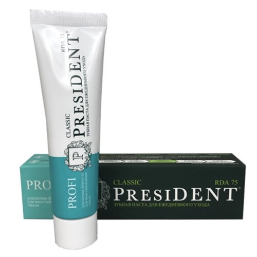 Зубная паста PresiDENT Profi Classic, 50 г