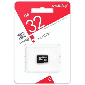 Карта памяти Smartbuy micro SDXC 32GB Class 10 UHS-1 SB32GBS