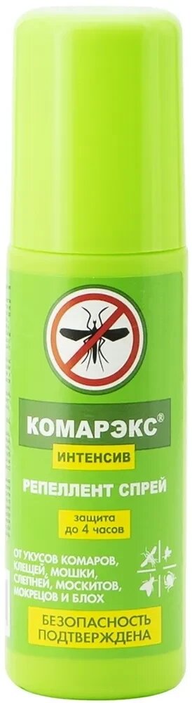 Комарэкс Интенсив, спрей от комаров, 125 мл от компании Интернет-магазин «Magic Day» - фото 1
