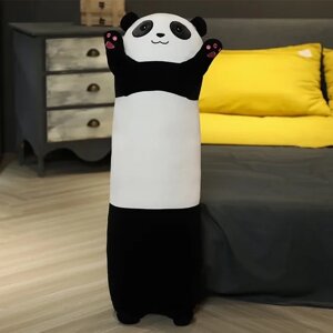 Мягкая игрушка-подушка большая панда-батон 90 см.