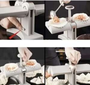 Машинка для быстрой лепки пельменей и вареников Dumpling Mold / Пельменница
