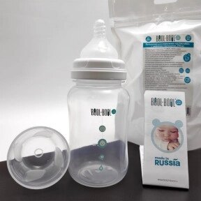 Бутылочка для кормления ULTRA MED с широким горлышком, 270 мл (с 0 месяцев)