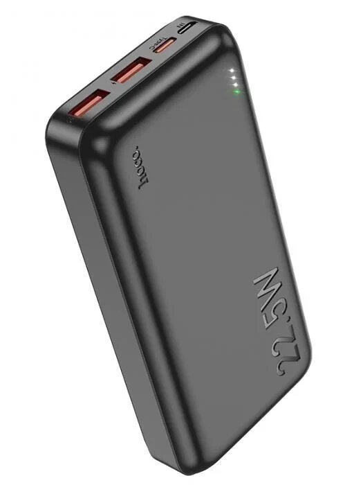 Внешний аккумулятор Hoco Power Bank J101A 20000mAh Black от компании Интернет-магазин «Magic Day» - фото 1