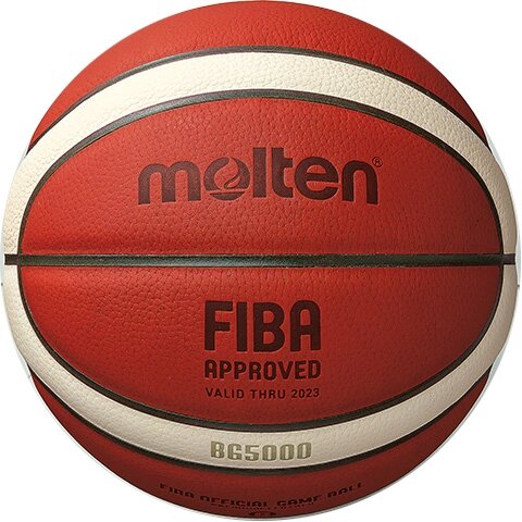 Баскетбольный мяч для TOP соревнование MOLTEN B6G5000 FIBA премиум-класса кожа pазмер 6 от компании ООО «ТВК Ритейл» - фото 1