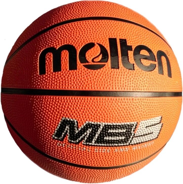 Баскетбольный мяч для тренировок MOLTEN MB5 , резиновый pазмер 5 от компании ООО «ТВК Ритейл» - фото 1
