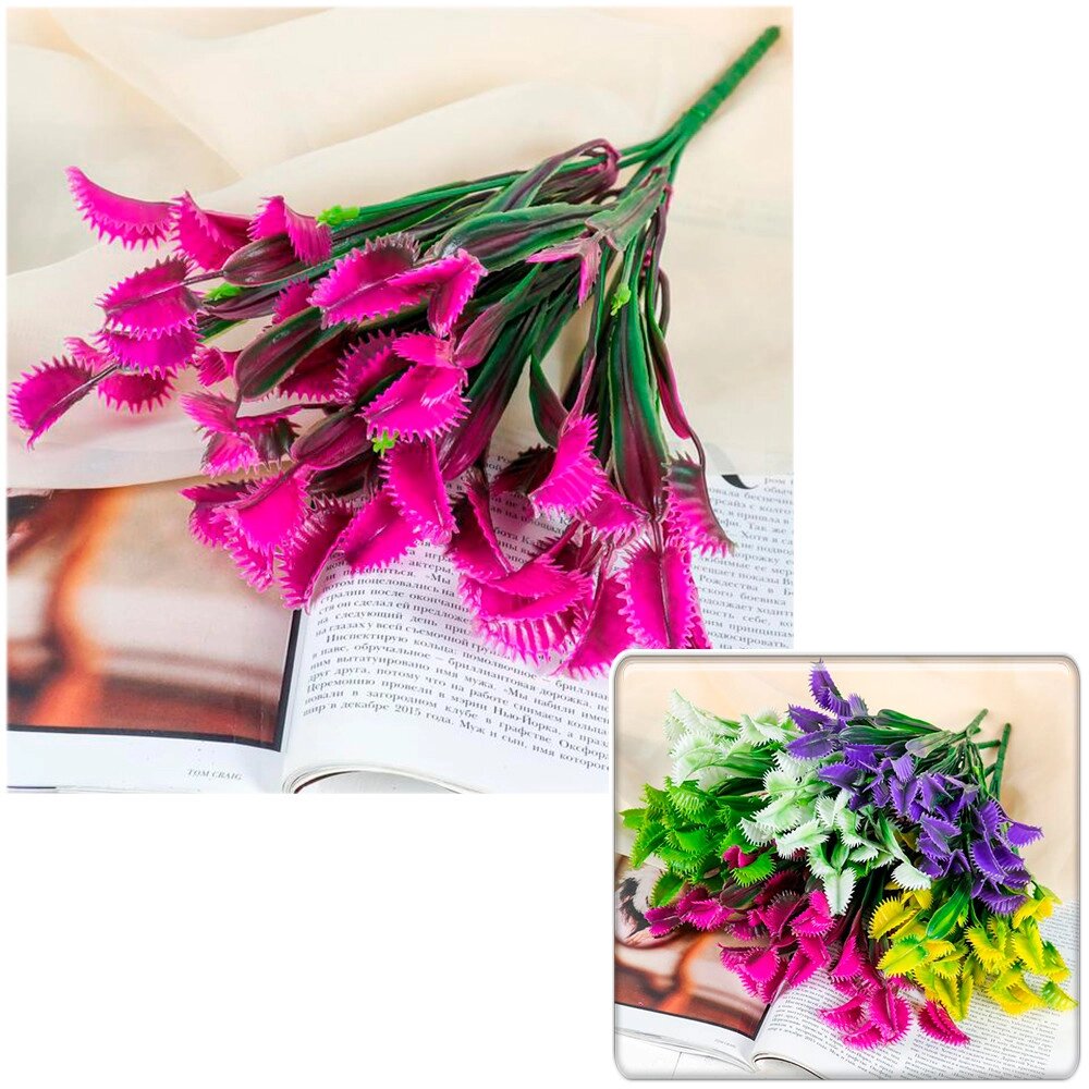 Букет искусственных цветов "Дионея" 32 см СимаГлобал  3792260 от компании ООО «ТВК Ритейл» - фото 1