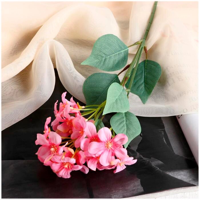 Цветок искусственный "Цветки сакуры розовые" 43 см СимаГлобал  5202015 от компании ООО «ТВК Ритейл» - фото 1
