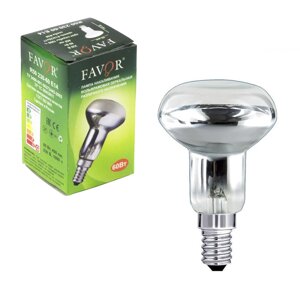 Лампа накаливания R50 230-60 E14 Калашниково Favor 8105036