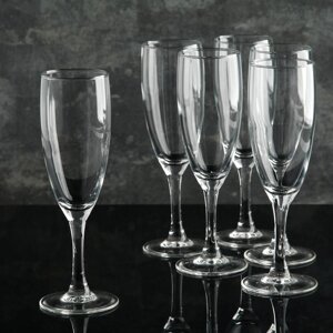Набор бокалов 170мл (6шт.) для шампанского Luminarc French Brasserie 1379997