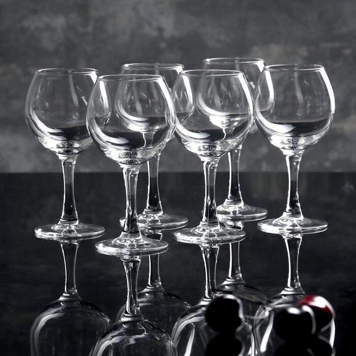 Набор бокалов 210мл (6шт.) для вина Luminarc French Brasserie 1380011 от компании ООО «ТВК Ритейл» - фото 1