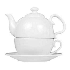 Набор чайный (3пр. чайник заварочный 500мл, чашка 300мл, блюдце (d)15,5см Market Union OE4642