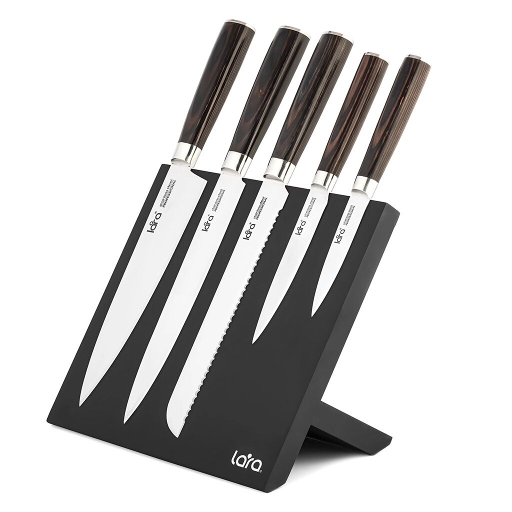 Набор ножей 6 предмета LARA LR05-58 от компании ООО «ТВК Ритейл» - фото 1