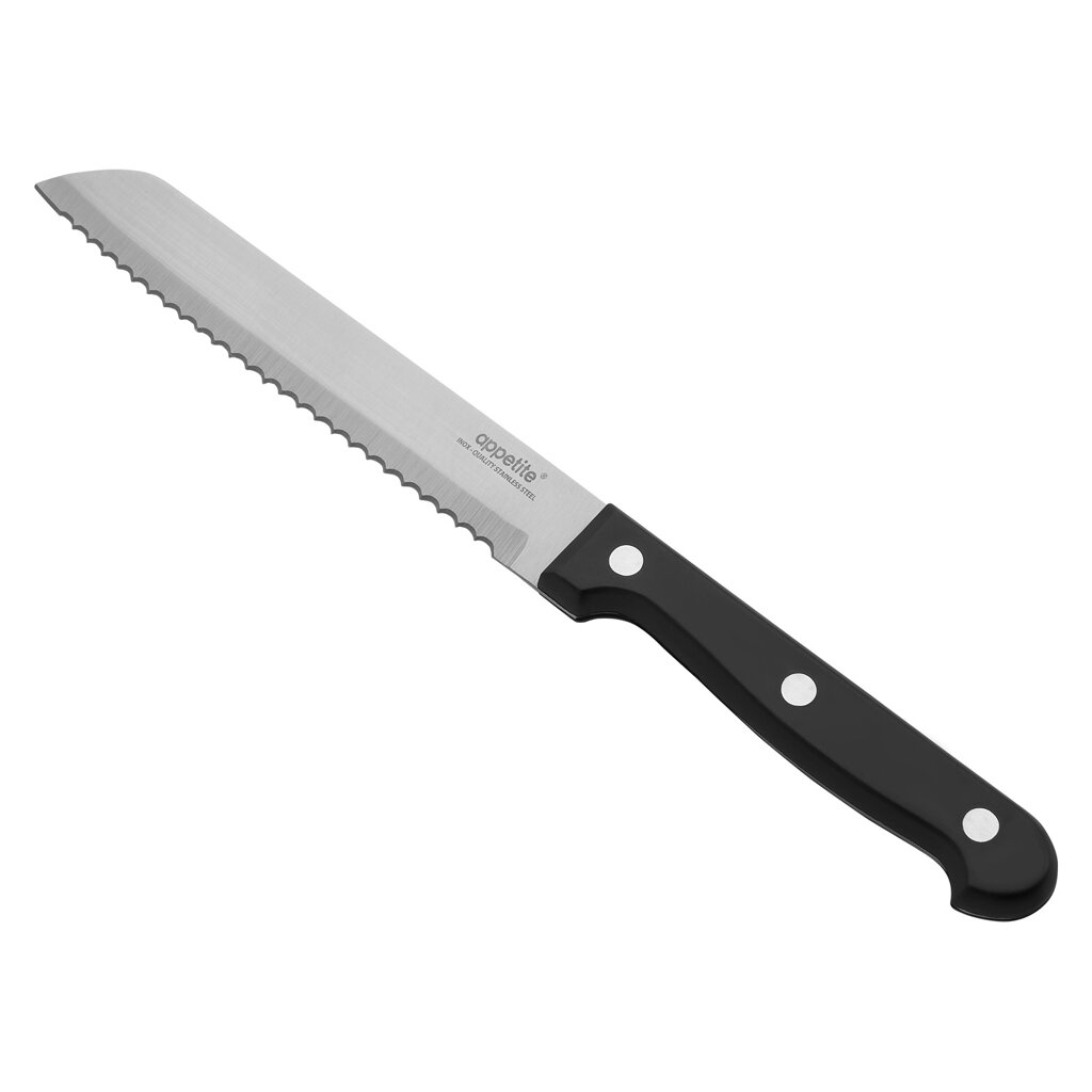 Нож для хлеба, волнистое лезвие 15см Appetite Шеф FK212C-7 от компании ООО «ТВК Ритейл» - фото 1