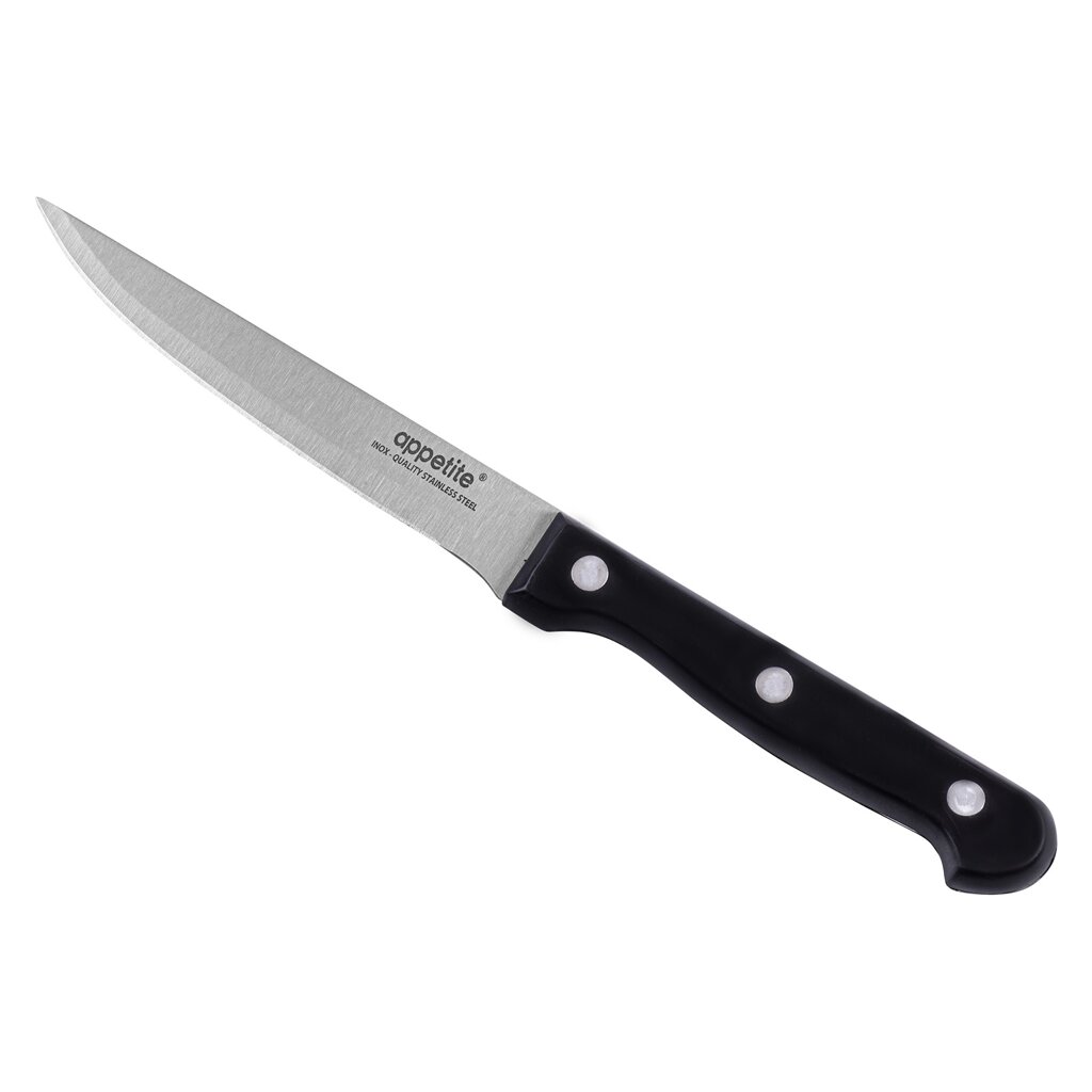 Нож кухонный 11см, для нарезки Appetite Шеф FK212C-4B от компании ООО «ТВК Ритейл» - фото 1