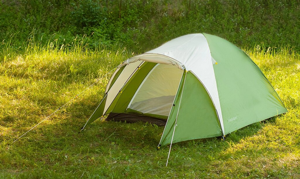 Палатки Acamper Acco 3 (зеленый) от компании ООО «ТВК Ритейл» - фото 1