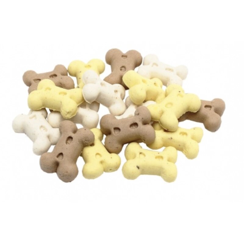 Печенье «Косточки Mix» для дрессуры собак (ваниль, шоколад, овощи), размер S, 10кг, шт от компании ООО «ТВК Ритейл» - фото 1