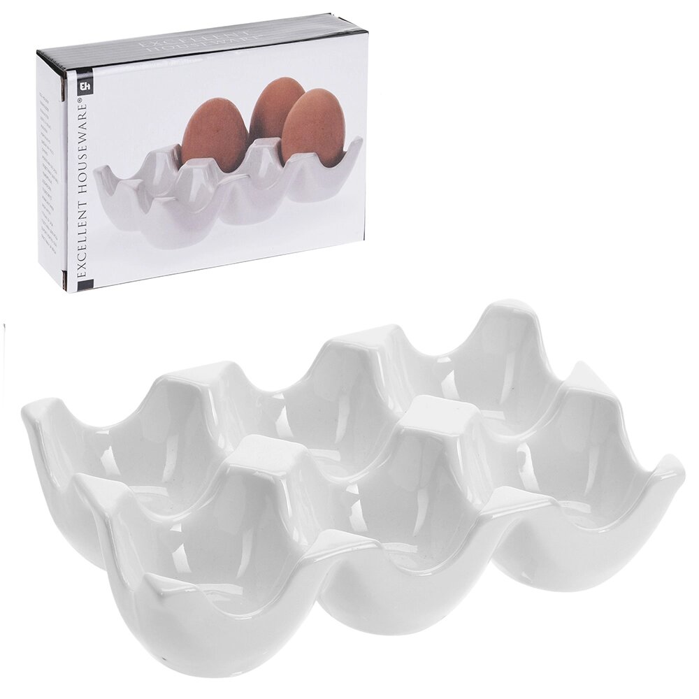 Подставка для 6-ти яиц 9х9 см Excellent Houseware  795880100 от компании ООО «ТВК Ритейл» - фото 1