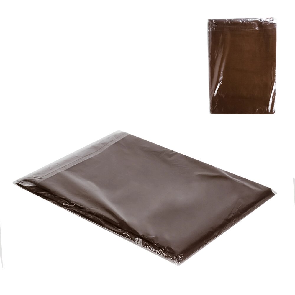 Простыня двуспальная евро 200x220см (5см)  Шоколад 4436/6 от компании ООО «ТВК Ритейл» - фото 1