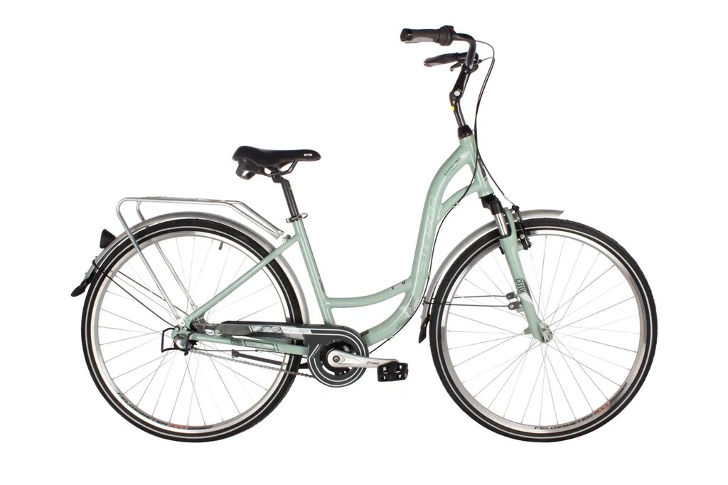 Велосипед STINGER 700C BARCELONA STD зеленый, алюминий, размер 19, 700AHV. BARCELSTD. 19GN1 от компании ООО «ТВК Ритейл» - фото 1
