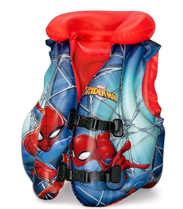 Жилет для плавания Spider-Man 51 х 46 см, Bestway 98014 от компании ООО «ТВК Ритейл» - фото 1