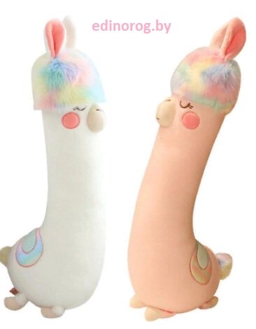 Лама ( альпака ) длинная мягкая игрушка , большая 75 см ##от компании## Интернет-магазин детских игрушек Edinorog - ##фото## 1