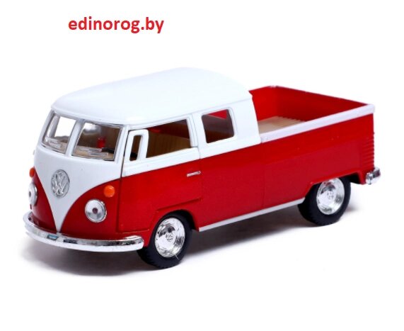 Машина металлическая 1963 Volkswagen Bus Double Cab Pickup, 1:38 ##от компании## Интернет-магазин детских игрушек Edinorog - ##фото## 1