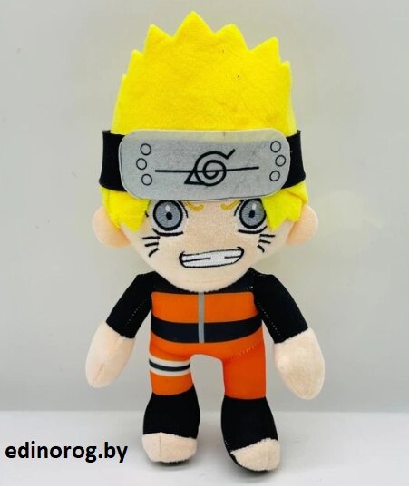 Мягкая игрушка Наруто Naruto - Наруто Классический. от компании Интернет-магазин детских игрушек Edinorog - фото 1