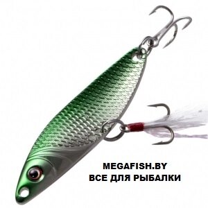Блесна Fish Image Needle (10 гр; 6.6 см) Jungle Green Silver от компании Megafish - фото 1