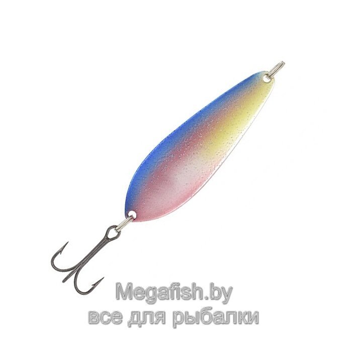 Блесна Kuusamo Latka (25 гр; 7 см) GL-BLU-R-Ye-S, UV от компании Megafish - фото 1