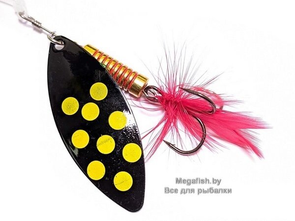 Блесна Lucky John Spin-X Long (№2; 4 гр) BF от компании Megafish - фото 1