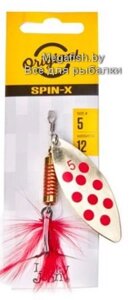 Блесна Lucky John Spin-X Long (5; 12 гр) GR