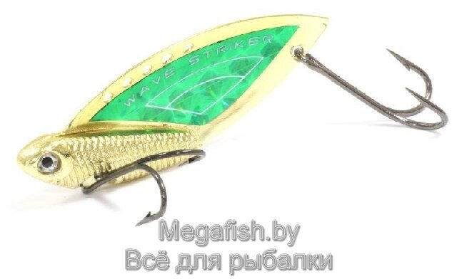 Цикада Kosadaka Wave Striker (21 гр; 6.1 см) Gold/Green от компании Megafish - фото 1