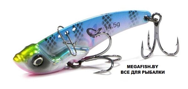 Цикада Savage Gear Vib Blade 45 (8.5 гр; 4.5 см) Blue Pink Stripes от компании Megafish - фото 1
