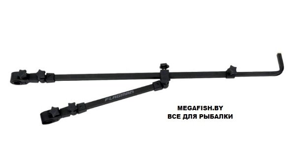 Держатель удилища фидерного Flagman Double Feeder Arm Tele от компании Megafish - фото 1