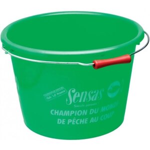 Eмкость для прикормки sensas sensas 15L GREEN bucket