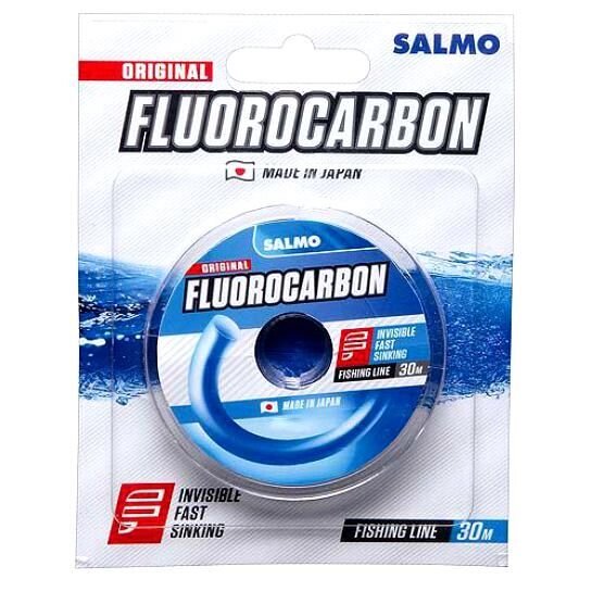 Флюорокарбоновая леска Salmo Fluorocarbon (30 м; 0.10 мм) от компании Megafish - фото 1