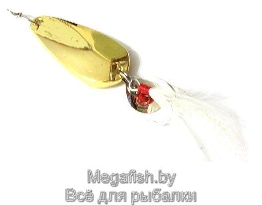 Колеблющаяся блесна Kosadaka Glogs 15 (4см,15гр) цвет Gold от компании Megafish - фото 1