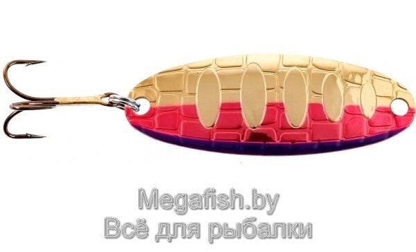 Колеблющаяся блесна Lucky John Croco Spoon Shallow Water Concept (15гр, 83мм) цвет 014 от компании Megafish - фото 1