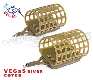 Кормушка фидерная VEGaS river "сетка" medium, 50 гр. (12)55