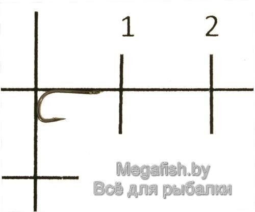 Крючок одинарный Owner 50922  №16 (упаковка 12 шт) от компании Megafish - фото 1