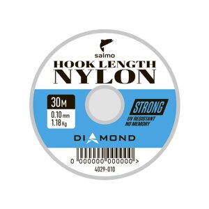Леска монофильная Salmo Diamond HOOK LENGTH NYLON 30м 0.10 мм