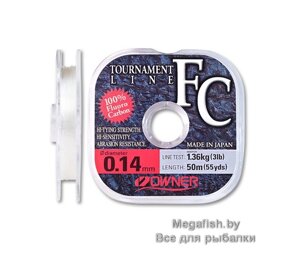 Леска OWNER Fluorocarbon (50 м; 0.180 мм)