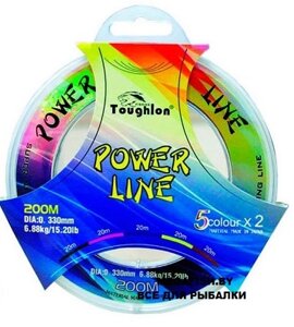 Леска Toughlon Power line 200м 0.18мм